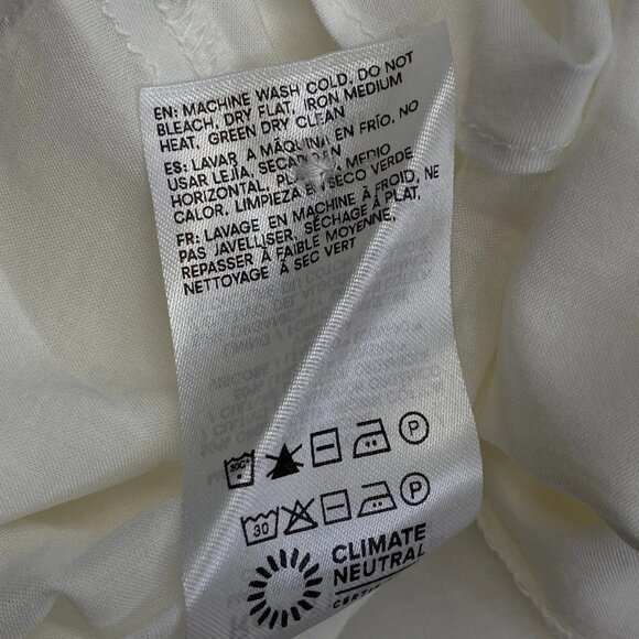 Reformation Women’s Ketra Slim Fit V-Neck Midi Dress Ivory - Picture 7 of 16